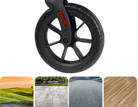 4 hjuls aluminiumsrullator